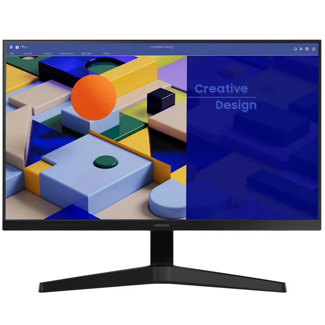 SAMSUNG S27C310EAU 27 Zoll FullHD Monitor HDMI/VGA 75Hz 5 ms (GTG) LED IPS Matt