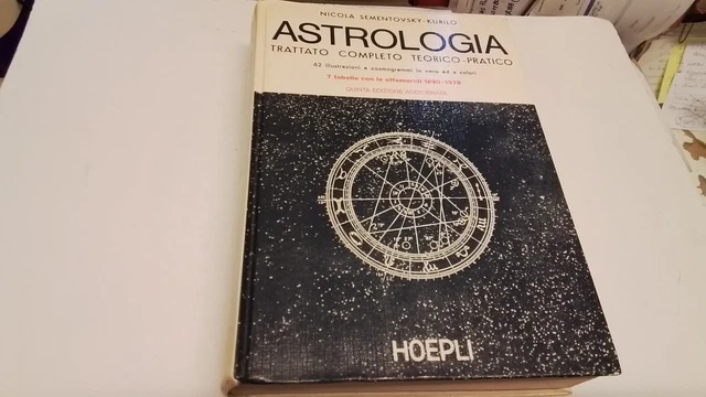 Astrologia - Sementovsky/Kurilo Trattato Completo Teorico-Pratico 1977, 28gn25 Astrologia - Sementovsky/Kurilo Trattato Completo Teorico-Pratico 1977, 28gn25