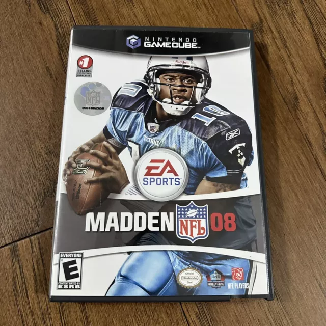 Madden NFL 08 (Nintendo GameCube, 2007) - Tested - Fast Shipping - Football