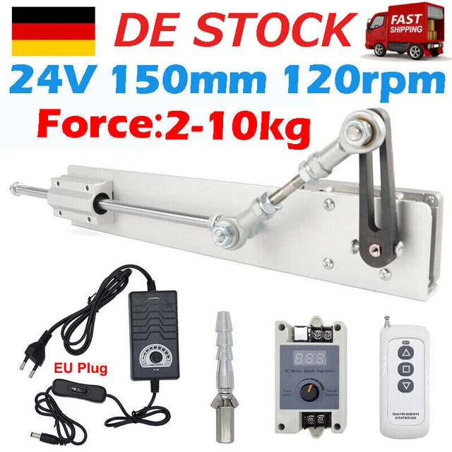 Mini Elektro Linearantrieb 20mm Hub - 150N Schub, DC12V Für Automatisierung & Roboter