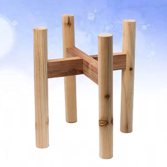 Stand en bois Century stand en bois rack en bois jardin extérieur pots 11