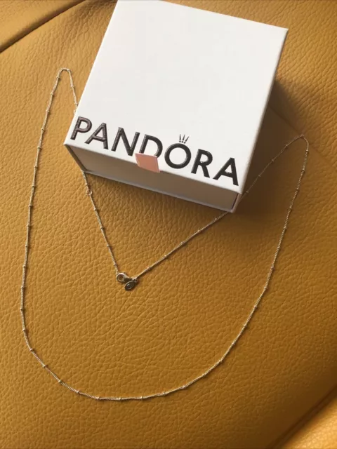 Pandora Silver Beaded Necklace Chain 397210-70