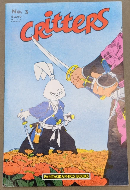 Critters #3 Fantagraphics USAGI YOJIMBO