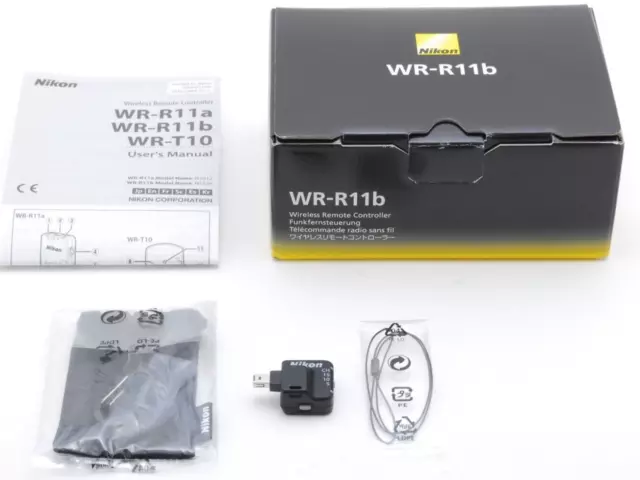 [Top Mint] Controlador remoto inalámbrico Nikon WR-R11b con caja de Japón...