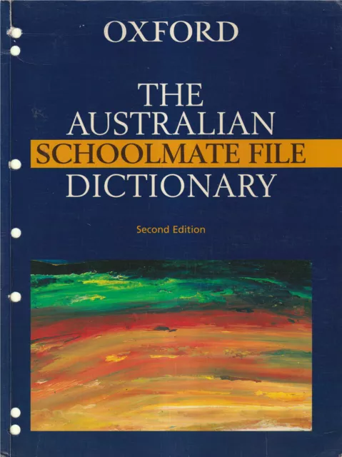 Oxford Schoolmate File Dictionary by Anne Knight (Ed.) SC 2e VGC