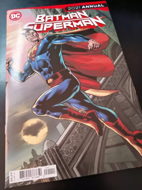 ⭐️ BATMAN / SUPERMAN 2021 Annual (2021 DC Comics) VF/NM Book 2