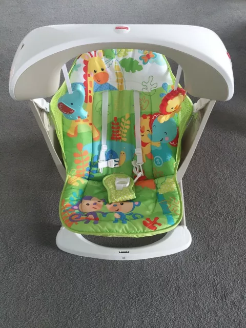 Fisher-Price Rainforest Friends Take-Along Swing & Seat