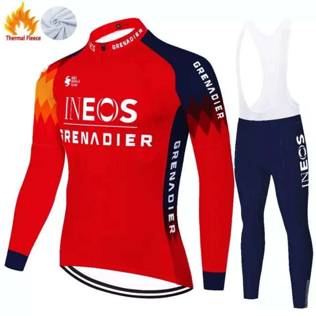 Completo ciclismo invernale INEOS GRENADIER 2023 - 100% ALTA QUALITA'