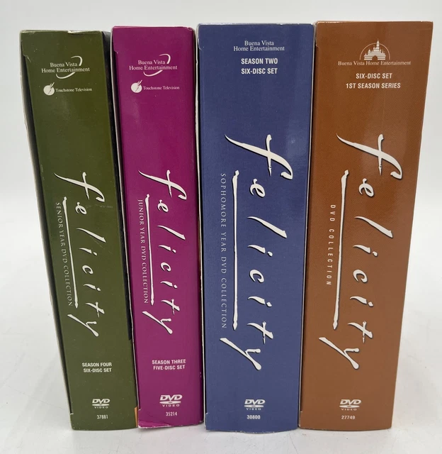 FELICITY THE COMPLETE TV Series 1-4 DVD Box Set Seasons 1 2