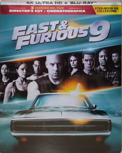 Fast & Furious 9 – Director's Cut – Steelbook – Ita – Eng – 4K + Blu-Ray