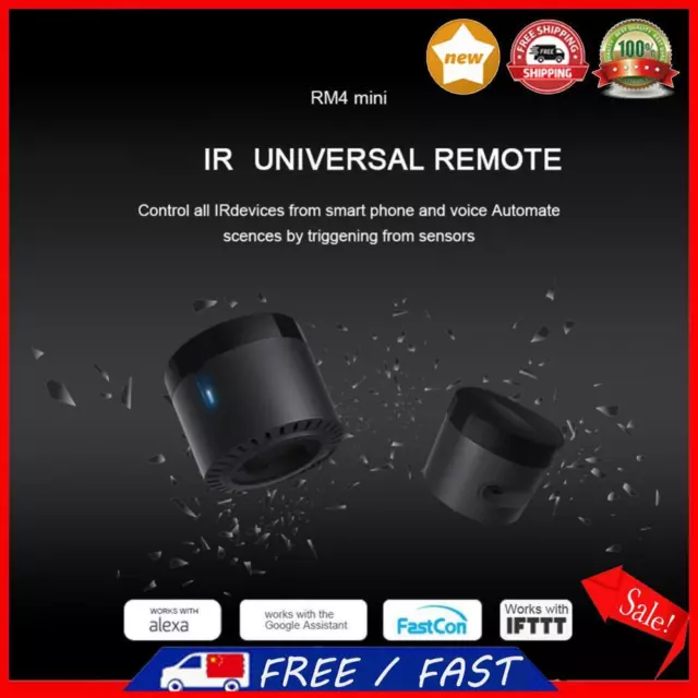 Broadlink RM4 Mini WiFi IR Remote Control Universal Wireless Smart Controller