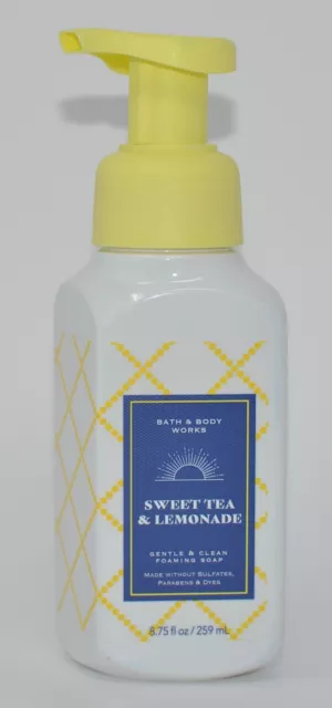 1 Bath & Body Works Sweet Tea Lemonade Gentle Clean Foaming Hand Soap Wash Pump