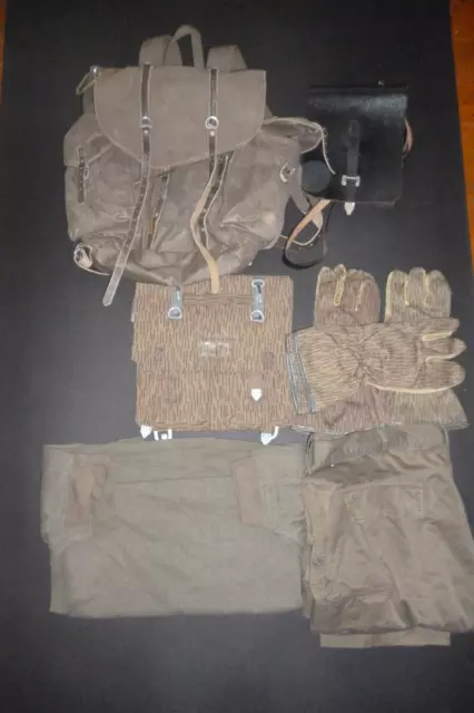 Konvolut US Army Bundeswehr BW NVA Armee Rucksack Tasche Hose Handschuhe T-Shirt
