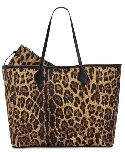 Steve Madden Lindy tote- Leopard no Clutch *