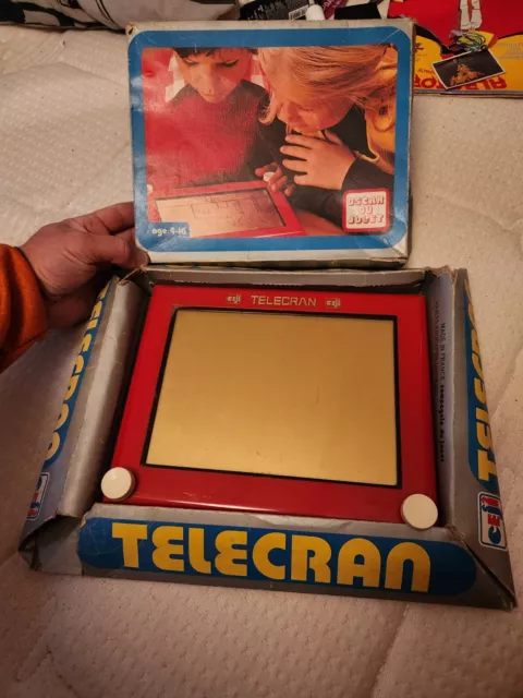 Jeu vintage TELECRAN dans sa boite d'origine Années 60 -  France