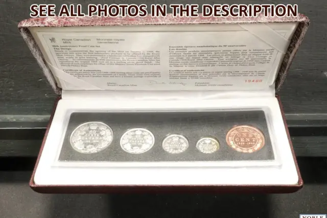 NobleSpirit No Reserve (CX) 1998 Canada 90th Anniversary Proof Coin Set