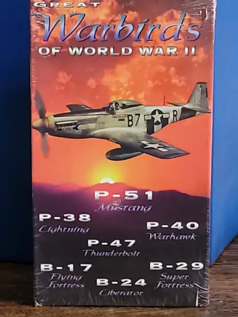 GREAT WARBIRDS OF WWII - VHS 1997 $14.00 - PicClick