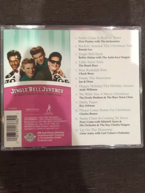 JINGLE BELL JUKEBOX - An Early Rock-N-Roll Christmas (CD, Various Artists) - NEUF 2