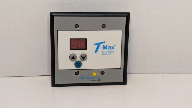 Temporizador de cama de bronceado digital TMax 3A 10 minutos limpio y probado - ENVÍO GRATUITO