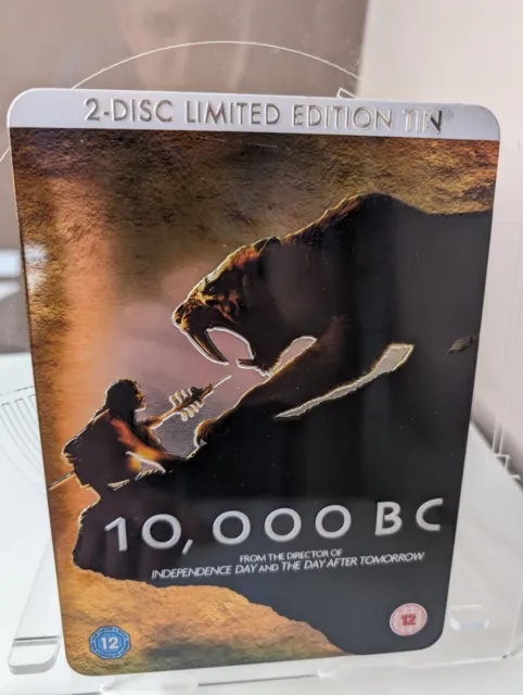 10,000 BC 2-Disc Limited Edition Steelbook With Original Film Cell