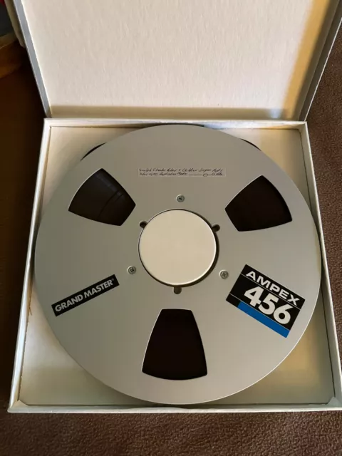 Ampex Grand Master 456 Audio 10.5” Reel and Tape Guelph Chamber Choir 1991