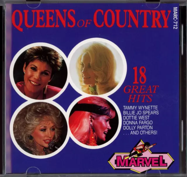 Queens Of Country - 18 Great Hits CD Lynn Anderson / Sammi Smith / Dolly Parton