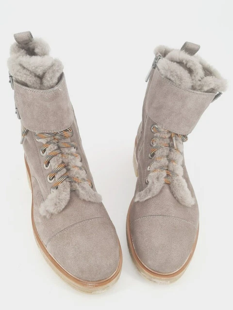 Bottines fourrées marrons SANTONI T.37