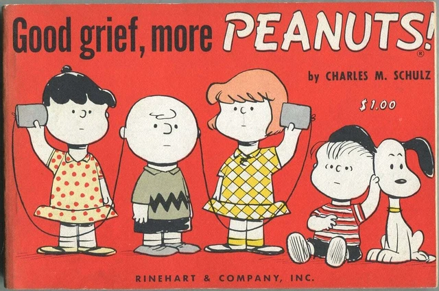 CHARLES M SCHULZ / Good Grief More Peanuts 1958 EUR 24,39 - PicClick FR