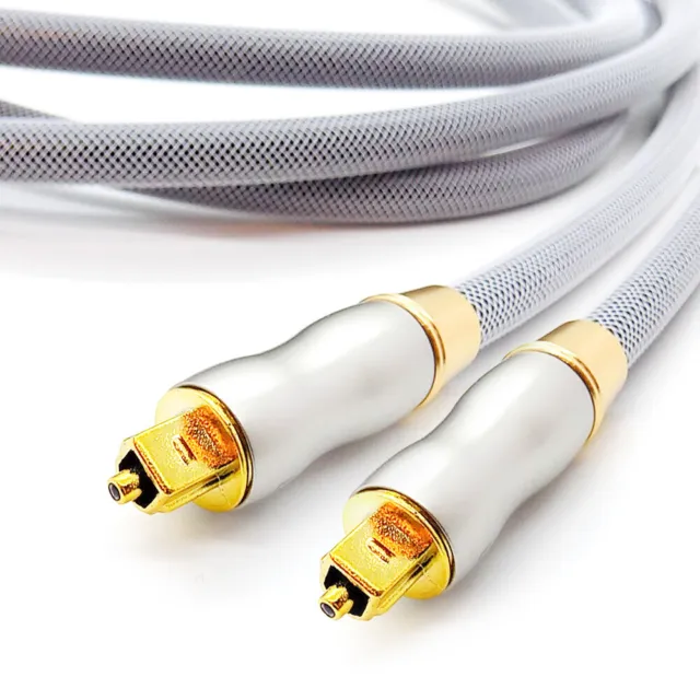 Câble Optique Audio Numérique Platine Toslink Spdif Son Surround Câble 0.5 - 10m 3