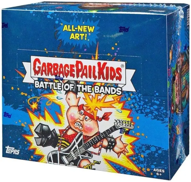 2017  Garbage Pail Kids Series 2 GPK Battle of the Bands Hobby Box - 24 Packs