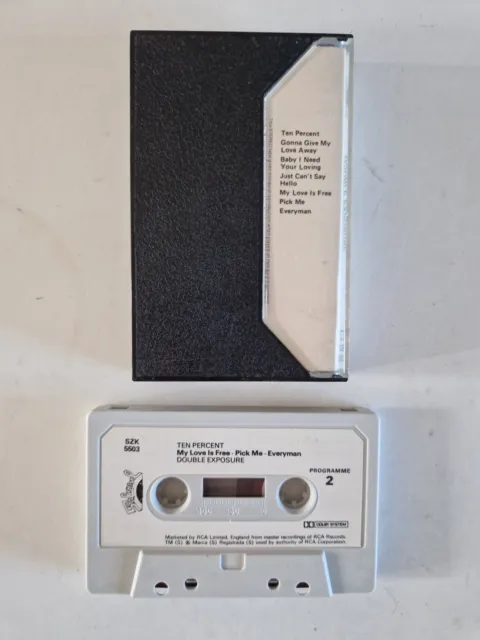 Double Exposure Ten Percent Cassette Tape 1976 Original Funk. Rare. 2