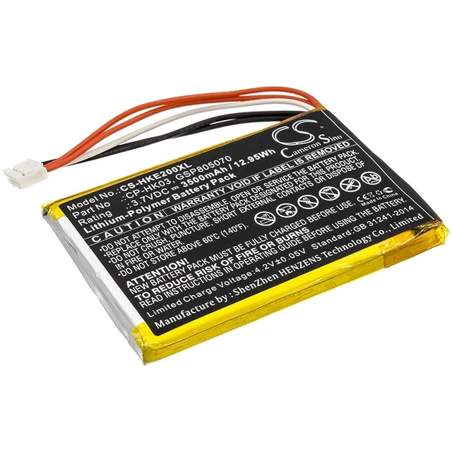 Battery for Harman/Kardon  Esquire 2   CP-HK03, GSP805070