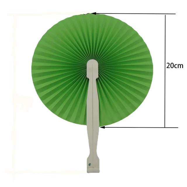30pcs folding fans, blank heart-shaped fan, party gift DIY painting 2023