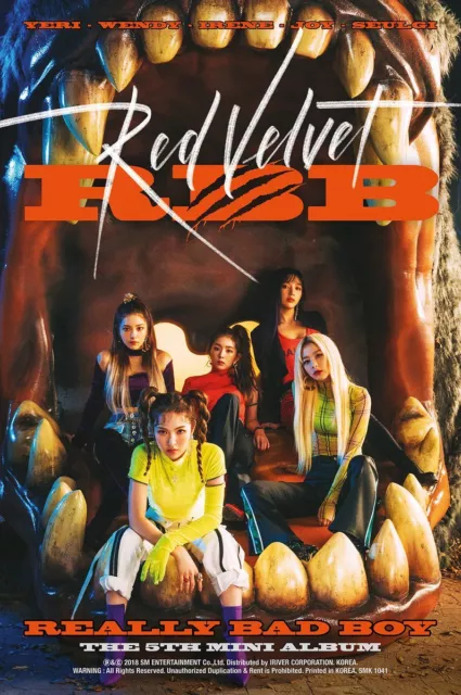 RED VELVET [RBB] 5th Mini Album CD+Foto Buch+Foto Karte K-POP SEALED