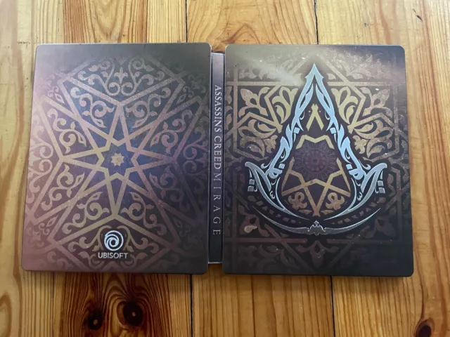 Assassin's Creed Mirage PS4/PS5/XBOX Custom-Made G2 Steelbook Case (NO  GAME)