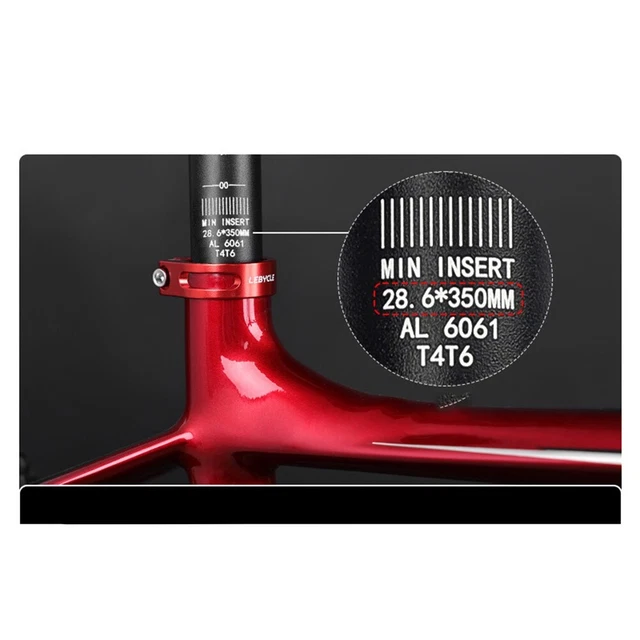 Catazer Tige De Selle De Vélo Adaptée Pour VTT, Vélo De Route