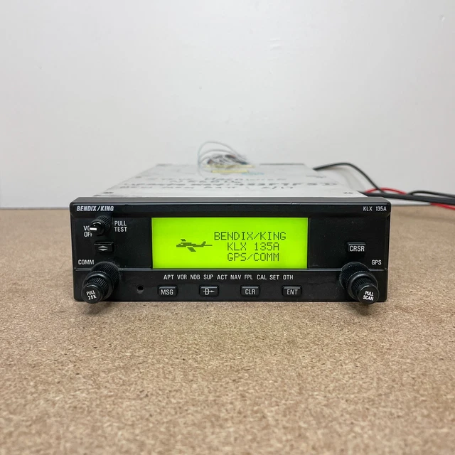 Bendix King KLX-135A VHF Comm GPS P/N 069-01029-0703