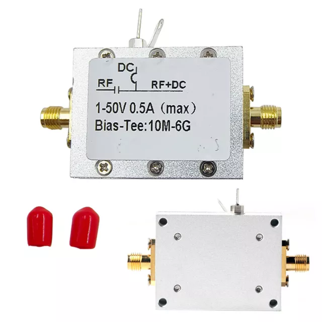Amplificatore antirumore RF Biaser Bias Tee 10MHz-6GHz per radioamatoriale RTL SDR LNA