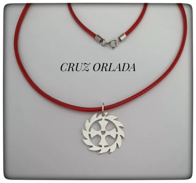 Cruz Orlada Colgante Parravicini Plata  Pendant Cross Orlada Parravicini Silver