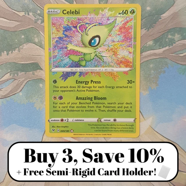 Pokémon - Celebi - 009/185 - Vivid Voltage - Amazing Rare