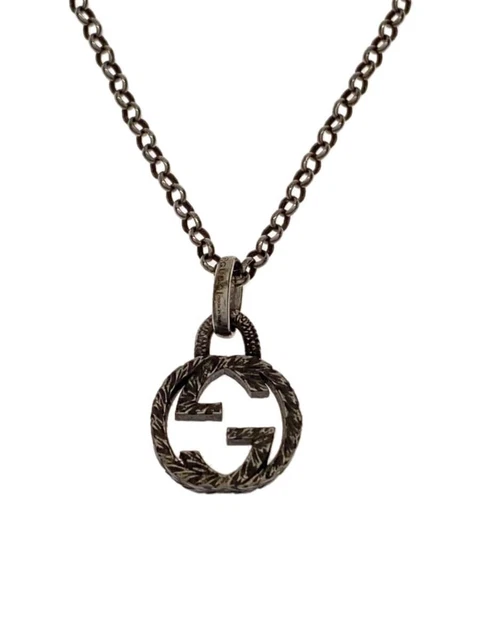 GUCCI NECKLACE SV925 Wht Top Not Available Men S Ij908