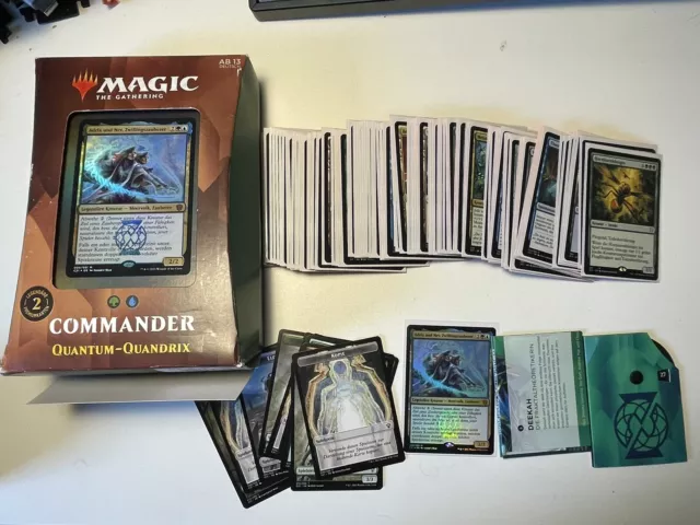 MTG Commander precon Deck Quantum Quandrix