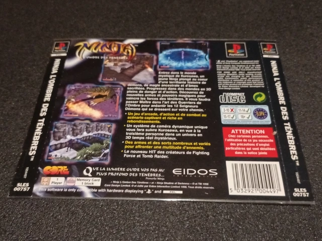 Jeu PS1 Dreams (1999) - Version PAL - Manque Jaquette Arrière, Boîtier Cassé - Bon état Jeu