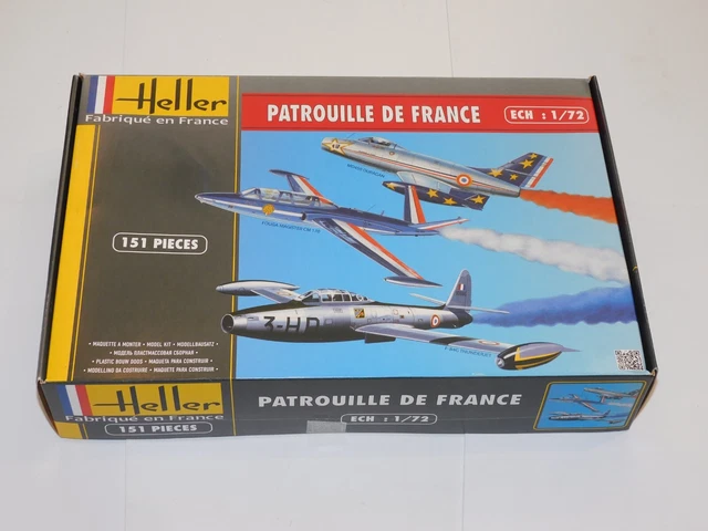 Maquette Heller 1/100 – AMD Mystere IV A Prototype CEAM – ZO003 – Neuf