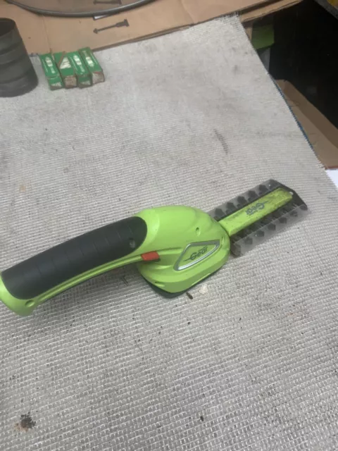 Hand held Hedge trimmer. Takes 3.6v Charger Not Included