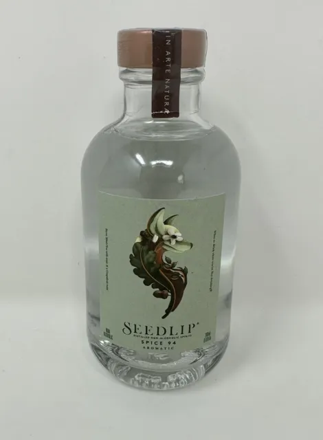 Seedlip Spice 94 200 ML - Aromatic Distilled Non-Alcoholic Spirits for Drinks