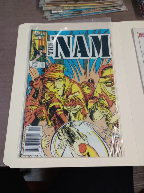 MARVEL THE 'NAM #2 Jan 1987 25TH ANNIVERSARY