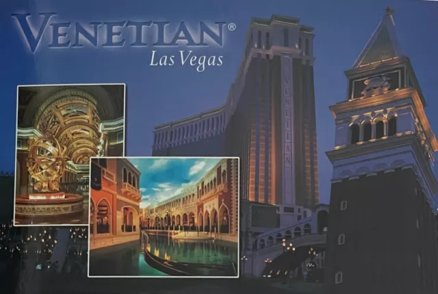 Venetian Hotel Casino Las Vegas Nevada Postcard