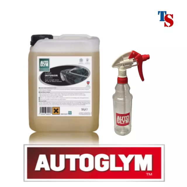 Autoglym Super Interior Cleaner 5 Litre 5L +AG Bottle (Car Pro Use ORIGINAL PACK