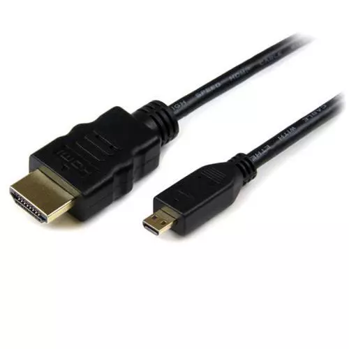 StarTech HDADMM1M 1m Micro HDMI to HDMI Cable with Ethernet - 4K 30Hz Video -